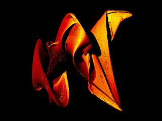 Pickover 3D Strange Attractor