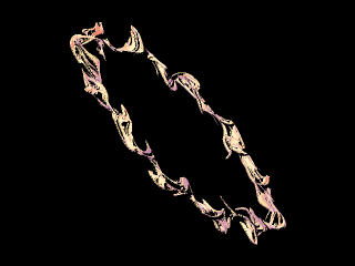 Polynomial Sin 3D Strange Attractor