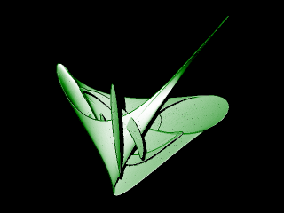 Quadratic 3D Strange Attractor