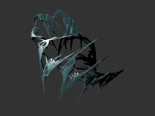 Quadratic 3D Strange Attractor