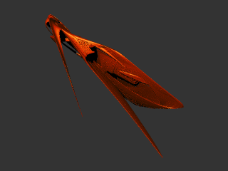 Quartic 3D Strange Attractor
