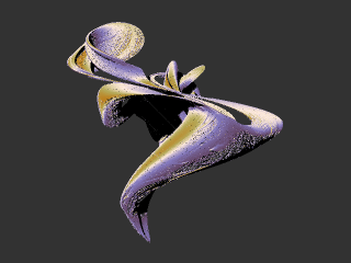 Rampe 1 3D Strange Attractor