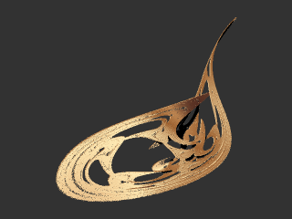 Rampe 2 3D Strange Attractor