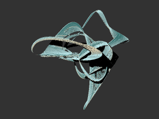 Rampe 3 3D Strange Attractor
