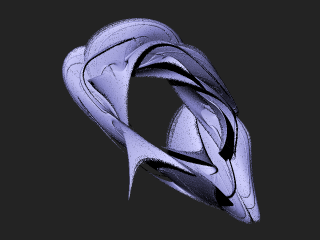 Rampe 8 3D Strange Attractor