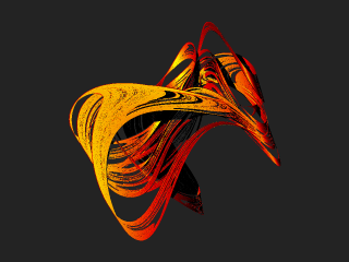 Rampe 9 3D Strange Attractor